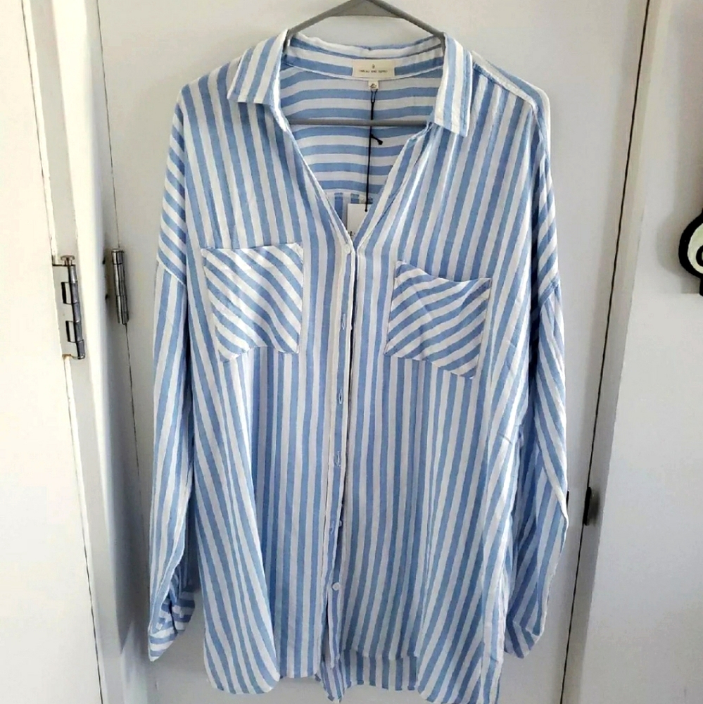Womens button down shirt